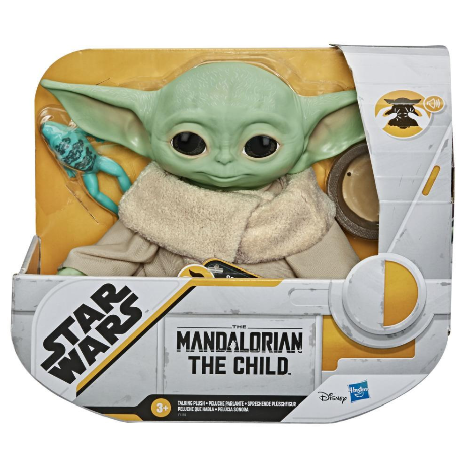 Малыш Йода Грогу со звуком из Звездные Войны, Мандалорец Star Wars Mandalorian The Child Talking Plush F1115 - фото 1 - id-p1505985884