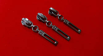 Бігунок для металевої блискавки №3  ''SPORT М'' , темн. нікель