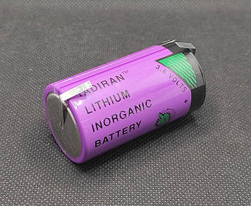 Батарейка Tadiran D SL-2780/T (3.6V 16000mAh) з контактами
