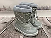 Чобітки зимові Demar Furry срібло, р.22-29, фото 2