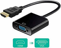 Портативный адаптер переходник для HDMI/VGA 12