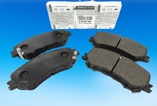 Комплект передніх гальмівних колодок на Renault Kadjar/Renault Original 410604EA0A
