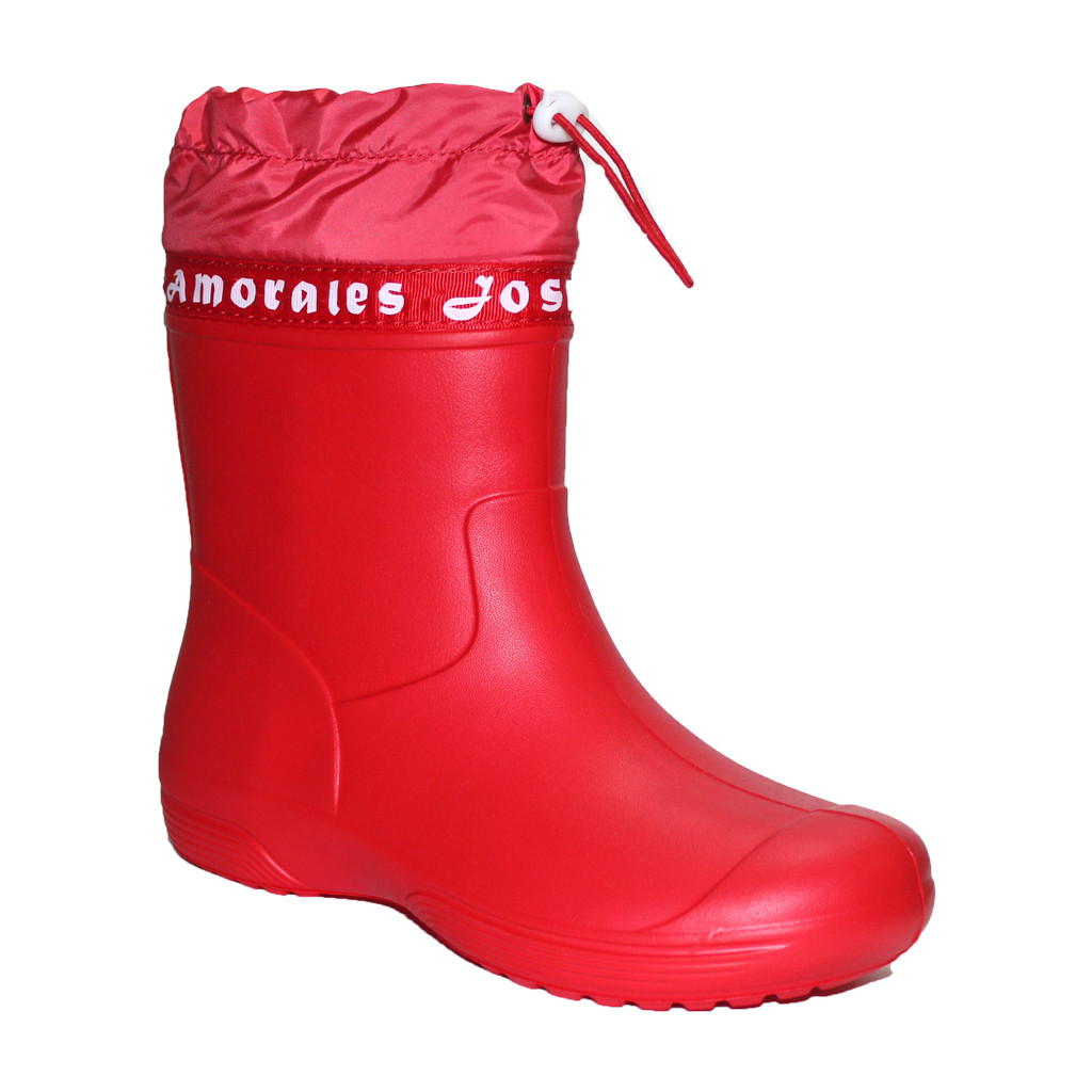 Червоні чоботи з піни з утяжкою, гумові чоботи, розмір 36-41