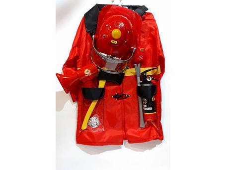 Костюм пожежника з аксесуарами для дітей від 3-х років, фото 2