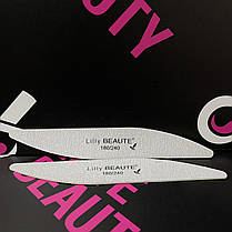 Пилка овальна для нігтів Lilly Beaute 180/240, фото 5