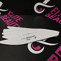 Овальна пилочка для нігтів Lilly Beaute 180/240, фото 4