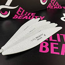 Пилка овальна для нігтів Lilly Beaute 180/240, фото 3