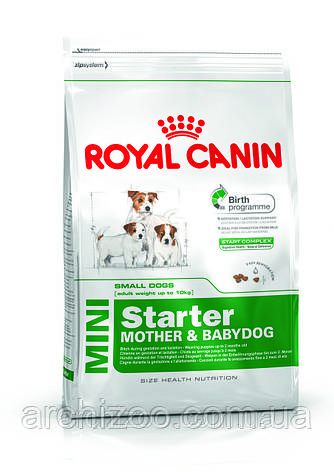 Royal Canin Mini Starter 20 кг Роял Канін для щенят малих порід до 2 місяців, вагітних і годуючих сук, фото 2