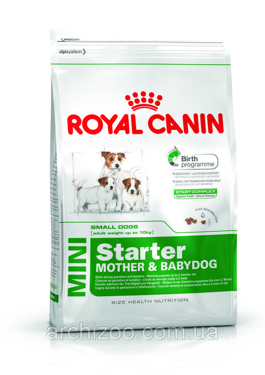 Royal Canin Mini Starter 20 кг Роял Канин для щенков малых пород до 2 месяцев, беременных и кормящих сук - фото 3 - id-p507190113