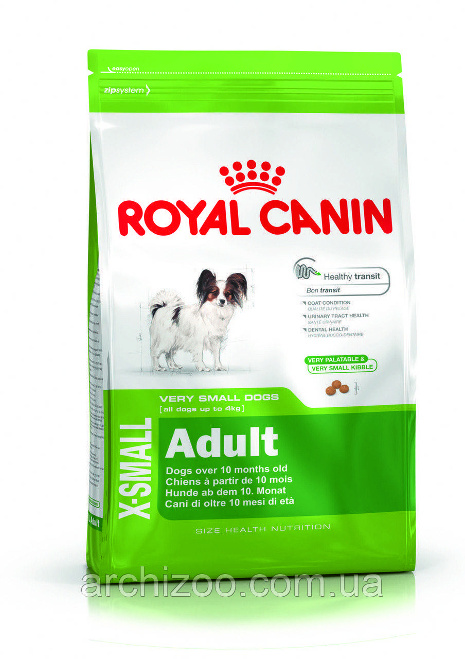 Royal Canin X-Small Adult 11кг для взрослых собак миниатюрных пород старше 10 месяцев - фото 1 - id-p507184026