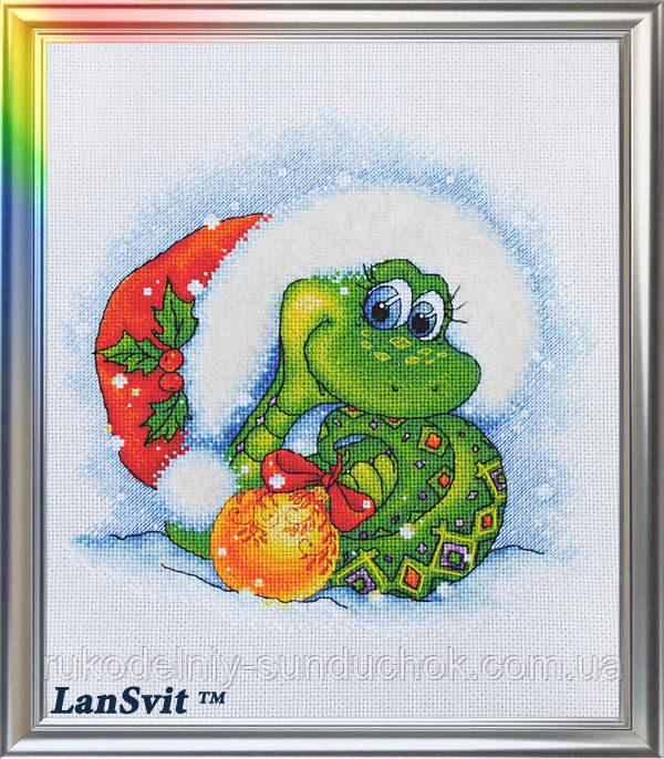 Набір для вишивки хрестиком ЛанСвит "Зміїне чарівність" Д-042, фото 1