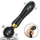 Двосторонній вібратор Night stories USB, фото 4