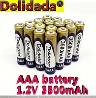 Акумулятор Dolidada 3500 mAh 1,2V Ni-MH ААА R03 Міні Пальчикові