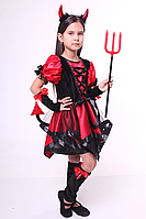 Карнавальный костюм Чертёнок №1 (девочка), размер 1-2