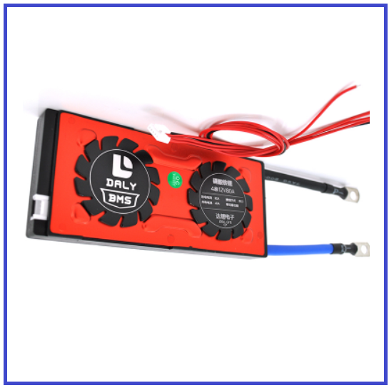 BMS плата DaLy LiFePO4 12V 4S 80A, фото 1