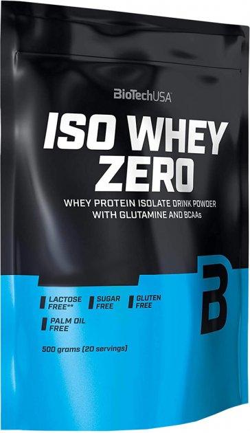 Протеїн Iso Whey Zero BioTech 500 г Білий шоколад