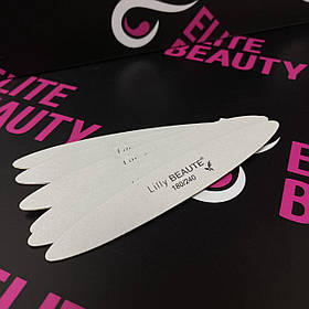 Пилка овальна для нігтів Lilly Beaute 180/240