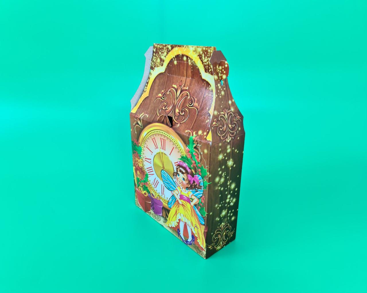 Новорічні коробки для цукерок №226 на 600грам new Фея (25 шт)