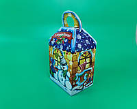 Новогодняя Упаковка Коробка для Конфет Подарков (700гр) Снеговик (25 шт)