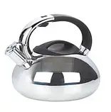 Чайник зі свистком 3л з нержавіючої сталі Edenberg EB-1323 Чайник для індукційної плити Чайник газовий, фото 9