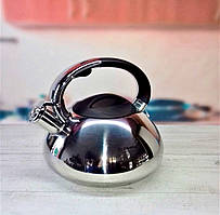 Чайник зі свистком 3л з нержавіючої сталі Edenberg EB-1323 Чайник для індукційної плити Чайник газовий