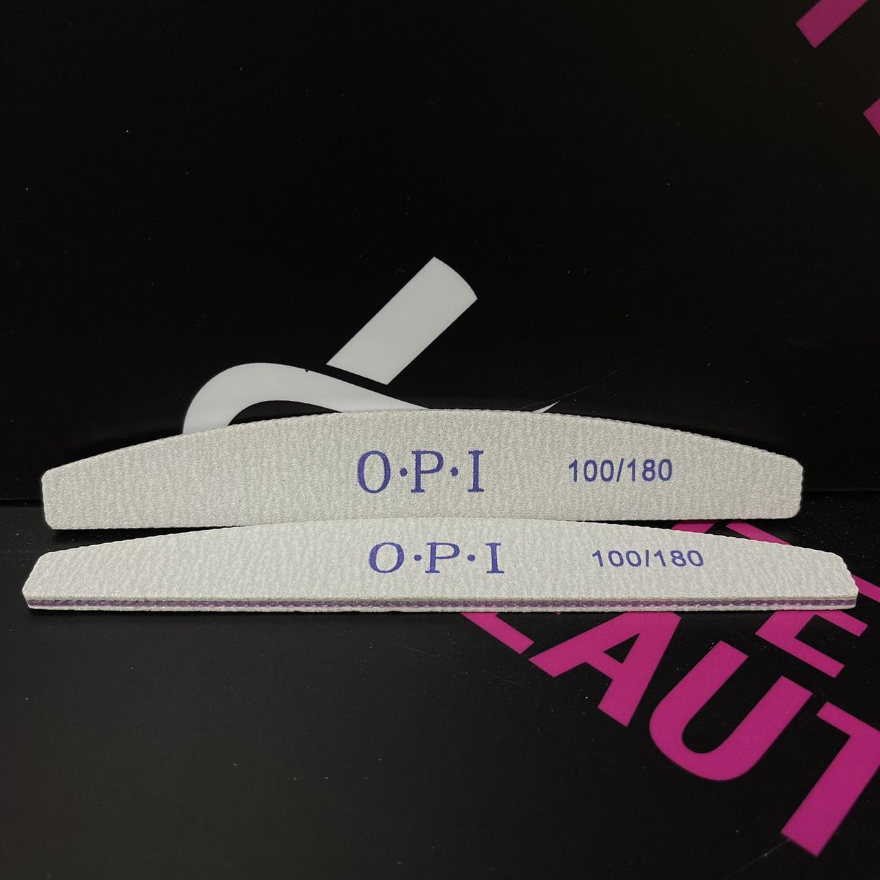 Пилка-човник для нігтів OPI 100/180