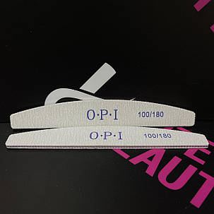Пилка-човник для нігтів OPI 100/180, фото 2