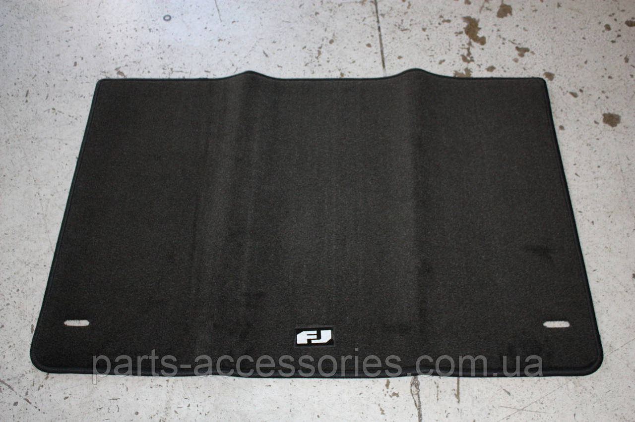 Toyota FJ Cruiser 2007-2014 Велюровий килимок чорний у багажник Новий Оригінал, фото 1