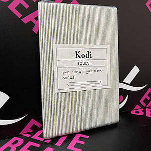 Пилка для нігтів Kodi крапелька 180/240, фото 3