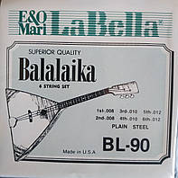 Струны для балалайки 6 струн La Bella BL-90