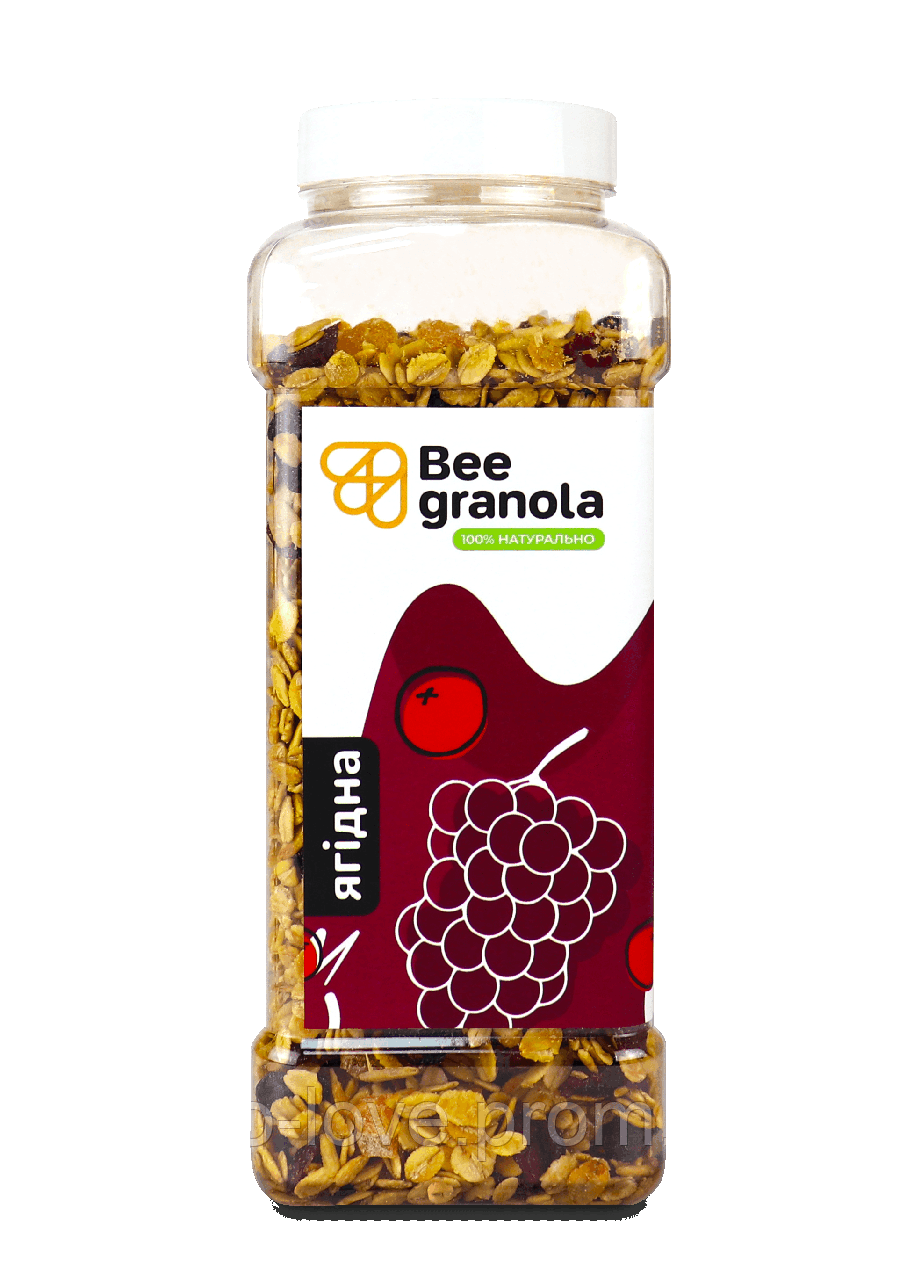 Купить Гранола Ягодная 500г Bee granola, цена 165 ₴ — Prom.ua (ID ...