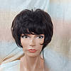 Перука пишна піксі боб з термоволосся шоколадний 2851-6, фото 2