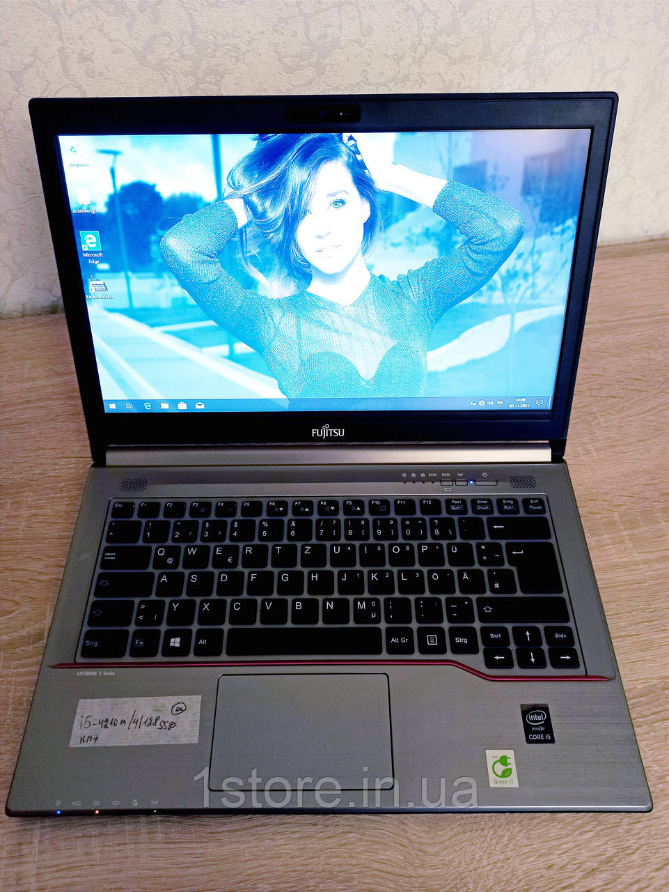 Ноутбук бу Fujitsu Lifebook E744 (Двухъядерный Intel Core i5-4210M 2.6 / RAM 4 ГБ / 120 ГБ SSD 14.1", фото 1