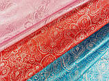 Жакард рожевий ( сніжинка ), фото 6
