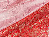 Жакард рожевий ( сніжинка ), фото 7