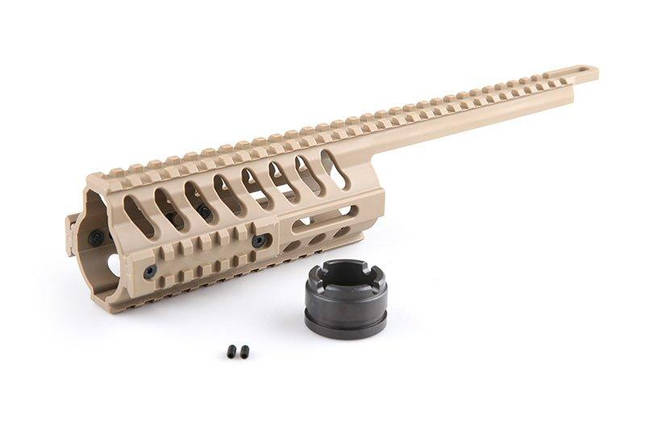 Front RIS 6" do моделей typu M4/M16 - tan [LONEX] (для страйкболу), фото 1
