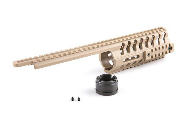 Front RIS 6" do моделей typu M4/M16 - tan [LONEX] (для страйкболу), фото 3