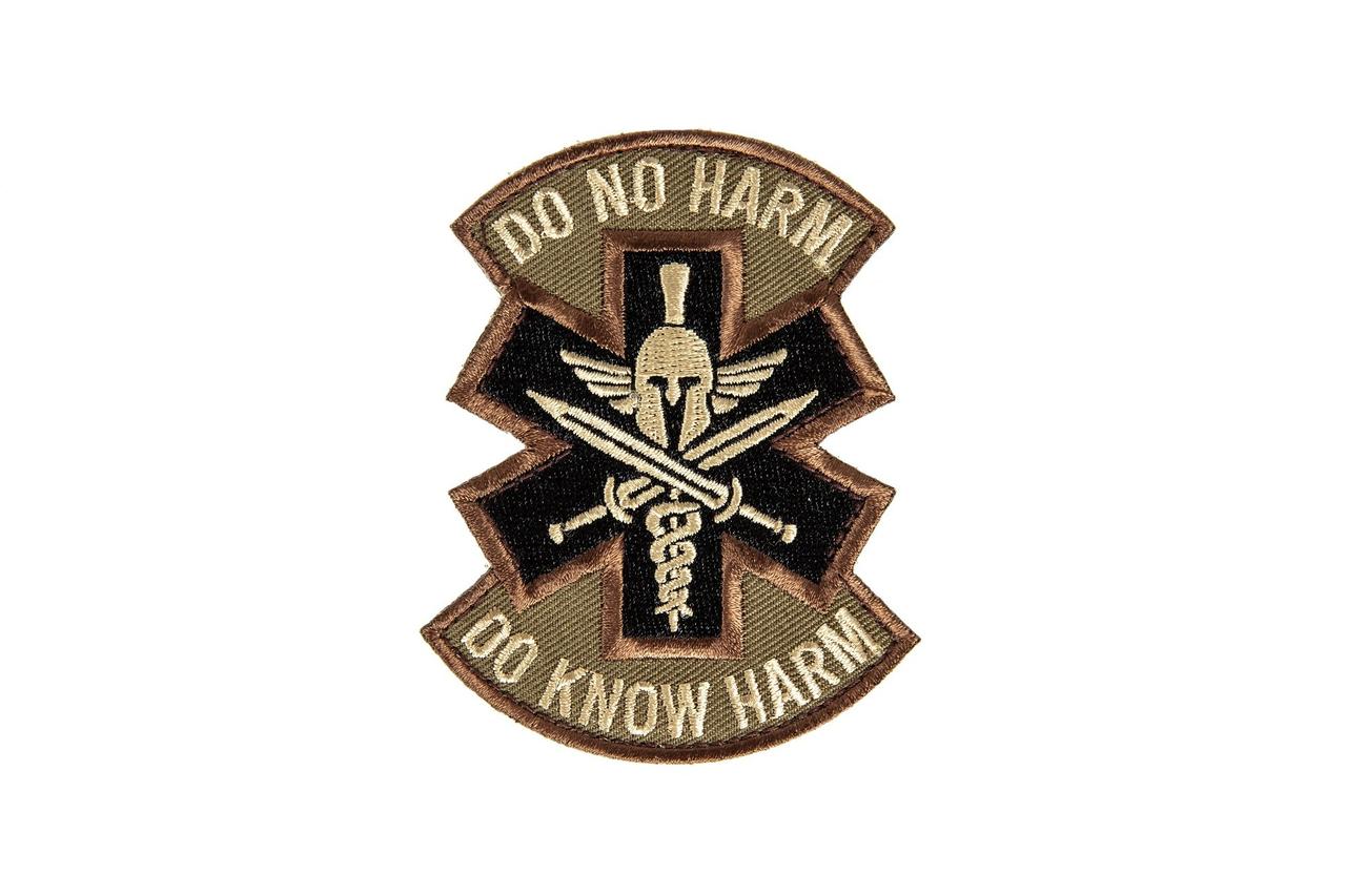 Naszywka Do No Harm (Spartan) - Forest [MIL-SPEC MONKEY] (для страйкболу)