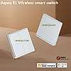 Бездротовий Вимикач 1-2 клавіші Xiaomi Aqara E1 Wireless Switch Zigbee 3.0 Apple HomeKit, фото 2