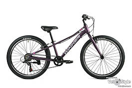 Велосипед дитячий Winner CANDY фіолетовий (7-13 років)