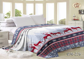 Плед з флісу Олені великі (140*210)