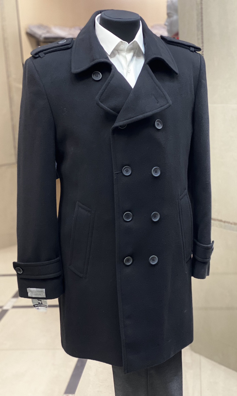 Пальто чоловіче West-Fashion модель LM-9 чорне