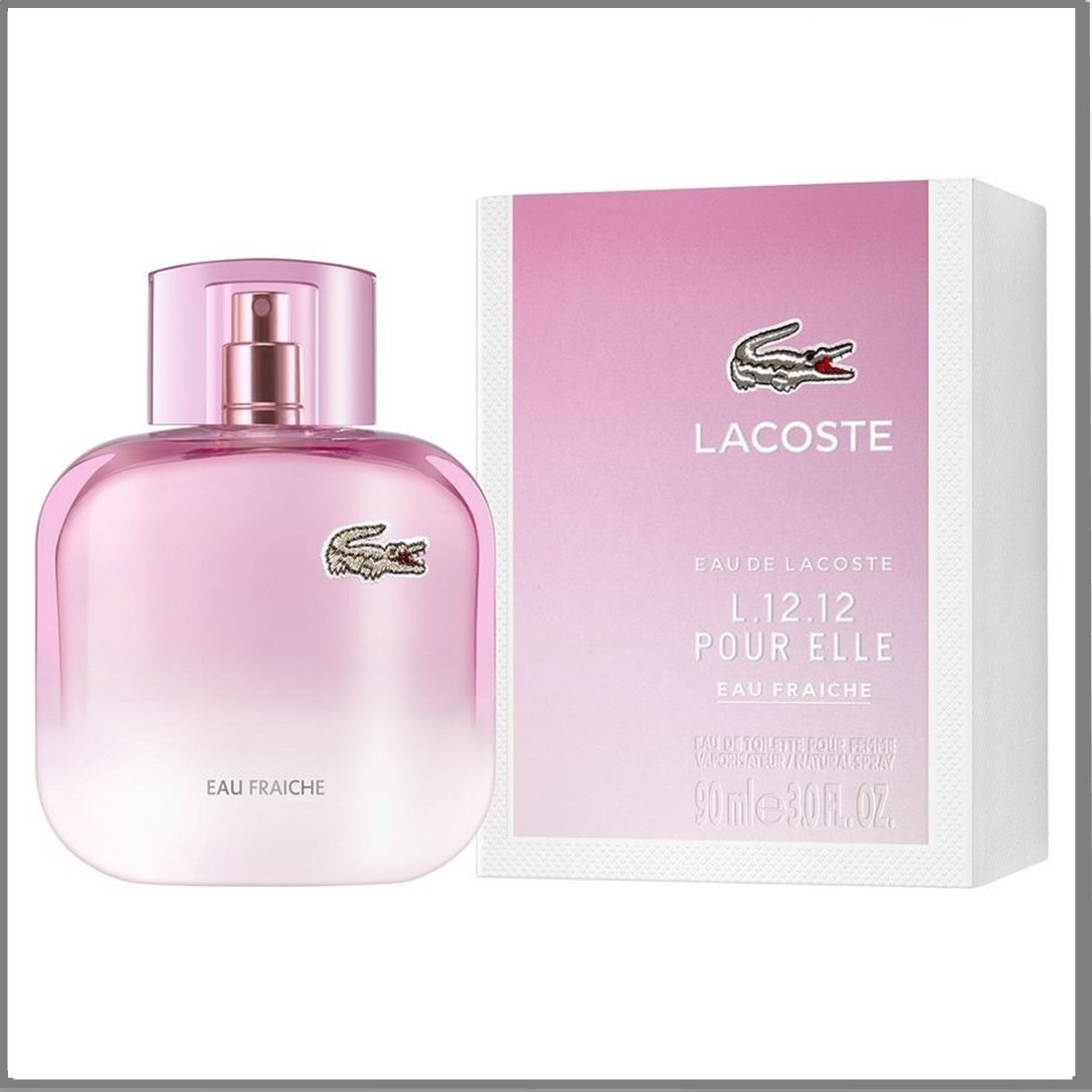 Lacoste Eau De Lacoste L.12.12 Pour Elle Eau Fraiche туалетная вода 100 ml. (Лакост Л.12.12 Пур Ель Еау Фреш)