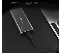M2 NVMe Зовнішня кишеня для M2 SSD USB 3.1 Type-C Blueendless M280N Original, фото 7