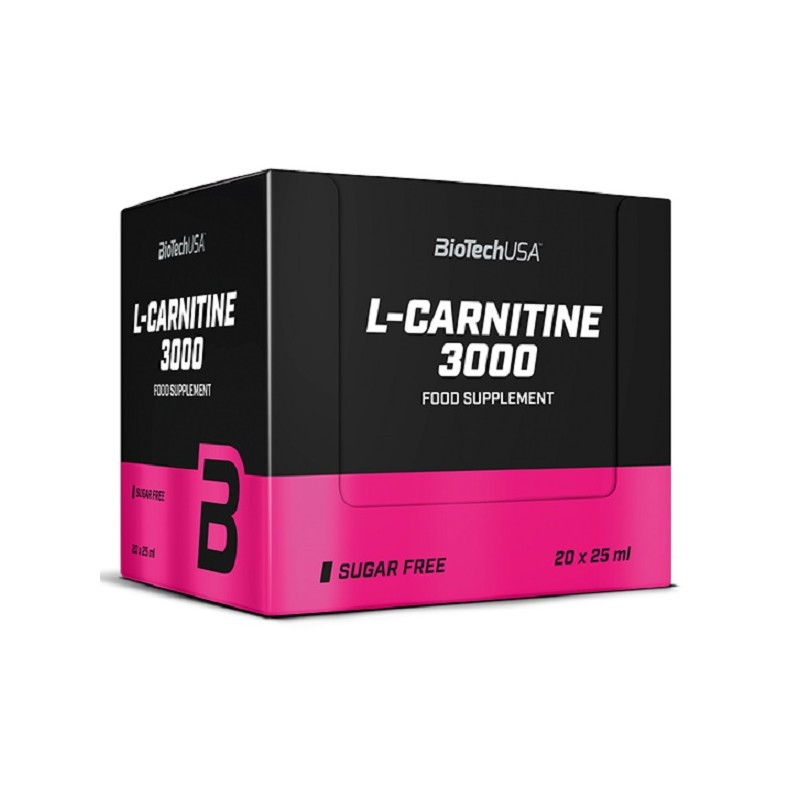 L-Carnitine Ampule 3000 BioTech 20x25 мл Апельсин