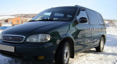 Вітровики Kia Carnival I 2002-2006 Cobra Tuning