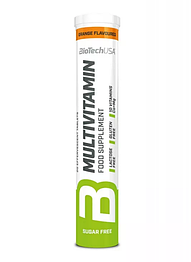 Вітаміни Multivitamin BioTech 20 таблеток Апельсин