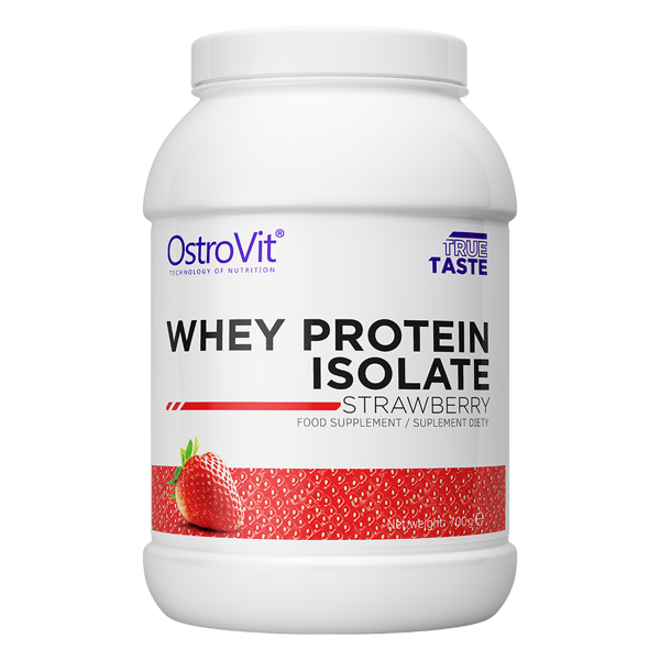 Протеїн Whey Protein Isolate OstroVit 700 г Полуниця