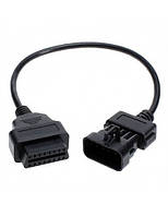 Перехідник Opel 10pin в OBD2 16 pin