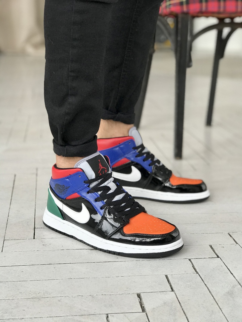 Чоловічі/Жіночі кросівки Nike Jordan Retro 1, шкіра